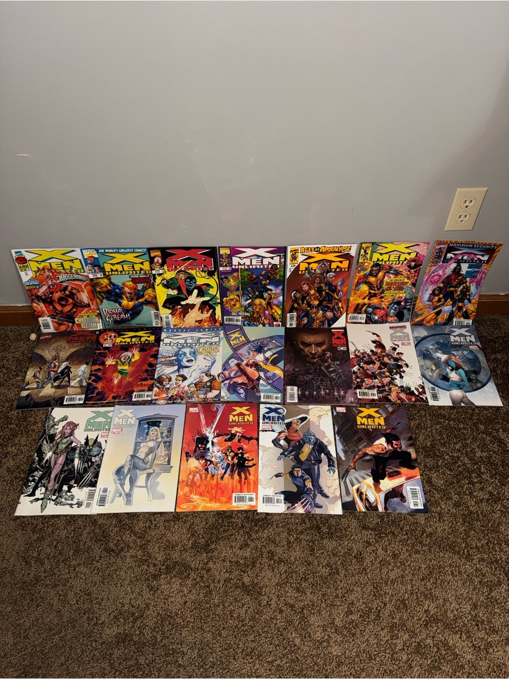 Huge X-Men Unlimited Comic Lot